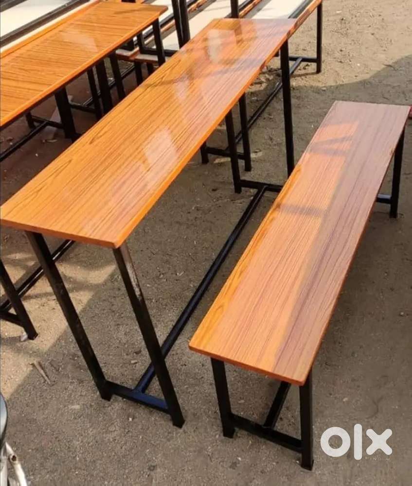 School/College Desk and Bench Set