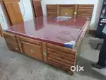 New box type bed having size 6/6.5