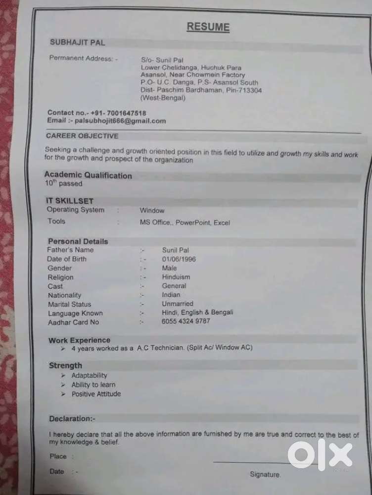 AC Technician