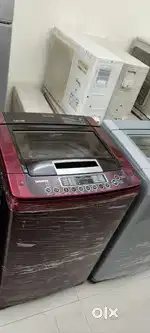 LG washing machine fully automatic top load with warranty good conditi