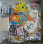Pokemon WWE yugioh Ben 10 ranger cartoon network tazo jengas cards etc