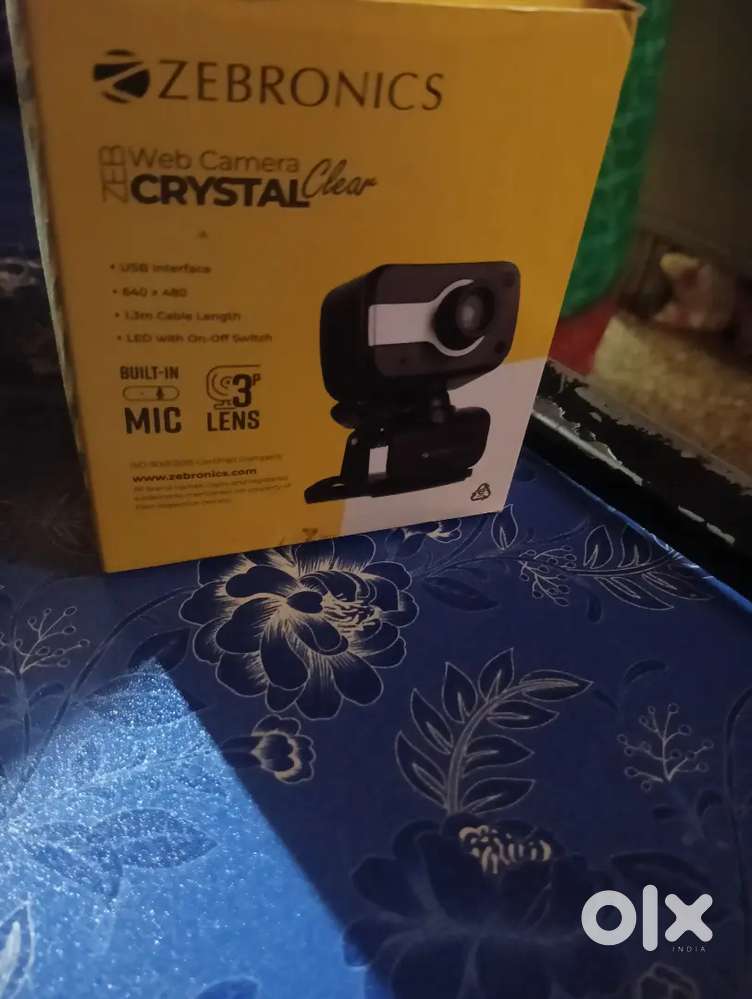 ZEBRONICS CRYSTAL CLEAR WEB CAM