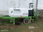 Swing stetter concrete pump with 120 MTR plus pipe line