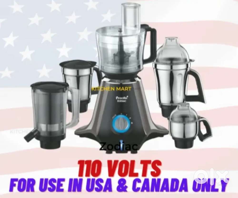 Preethi Zodiac 110v mixer for US and CANADA