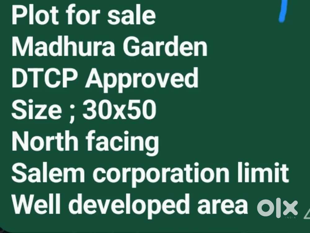 Land for sale in Salem ahzgapuram