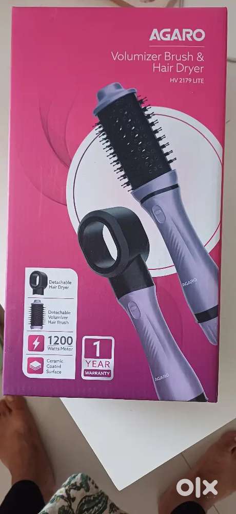 Hairdryer with volumizer