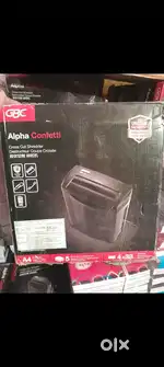 GBC paper shredder 14 L brand new