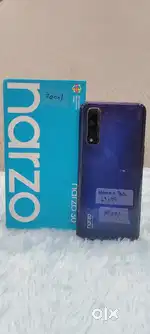 Realme Narzo 30 6/128GB with box & charger in good condition