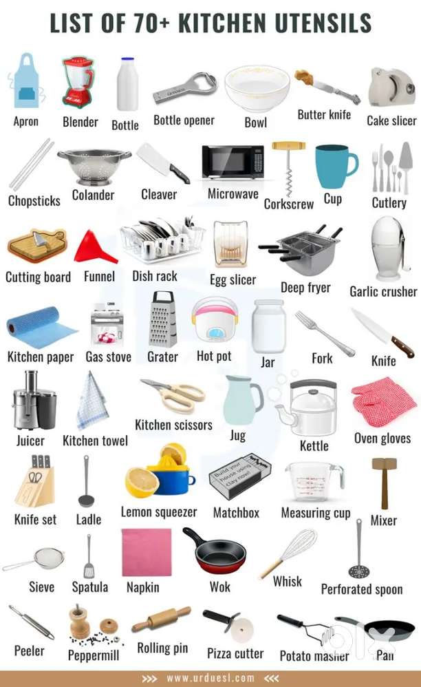 Kitchen item ( Utensil ) urgent selling