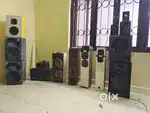 Woofers,speakers and Bluetooth audio players