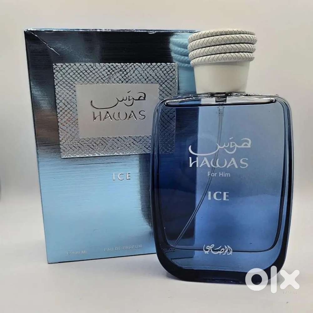 Luxury perfume rasasi hawas ice for him only in 1800 100% original