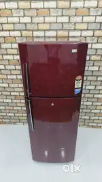Maroon colour lg 290 liters frost free fridge for sale @ hsr layout
