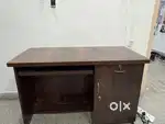 1 month old Coffee Brown Study Table Cum Work Table