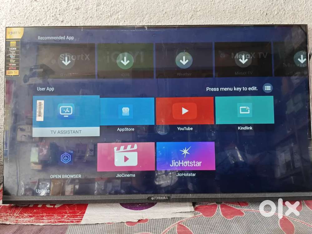 Toshiba 40 inch Smart led tv very good working condition