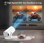 4K Android Dual Band WiFi6G (400 ANSI) Netflix Prime YouTube Projector