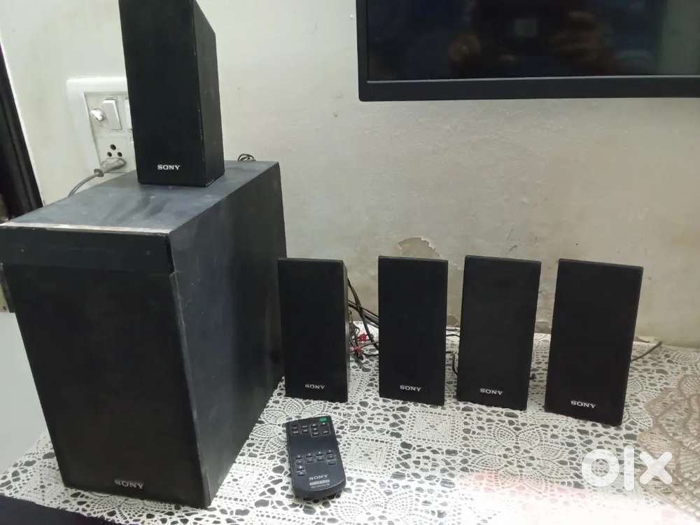 Sony sa id5000 40 Watts  with remote 5.1 home theater
Good sound