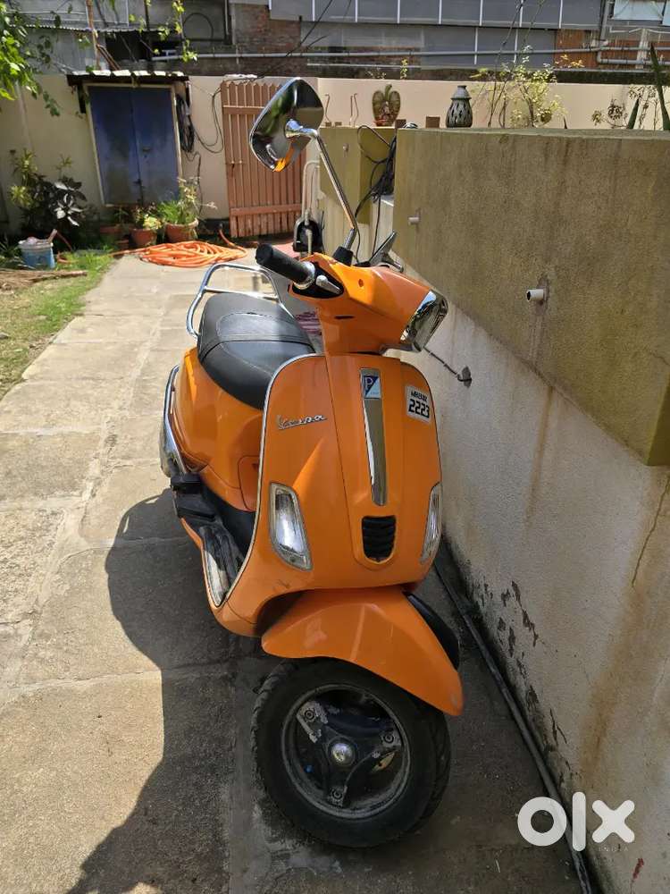 Vespa S125 , VIP Number, Good Condition,Orange Color