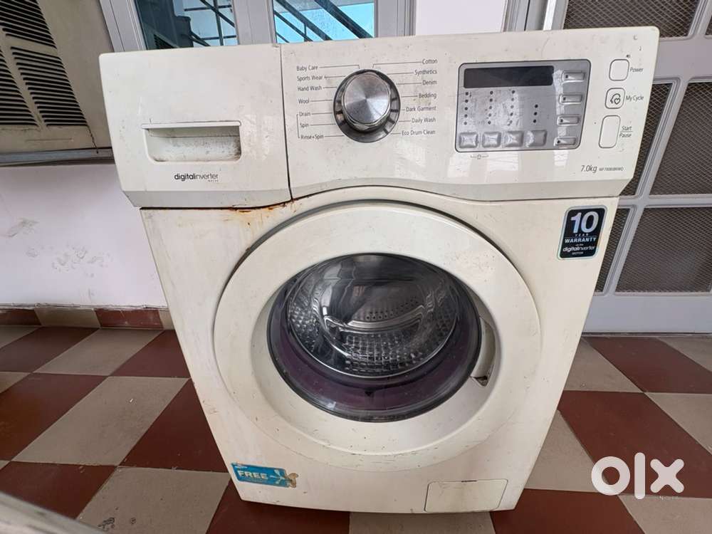 Frount load washing machine , samsung