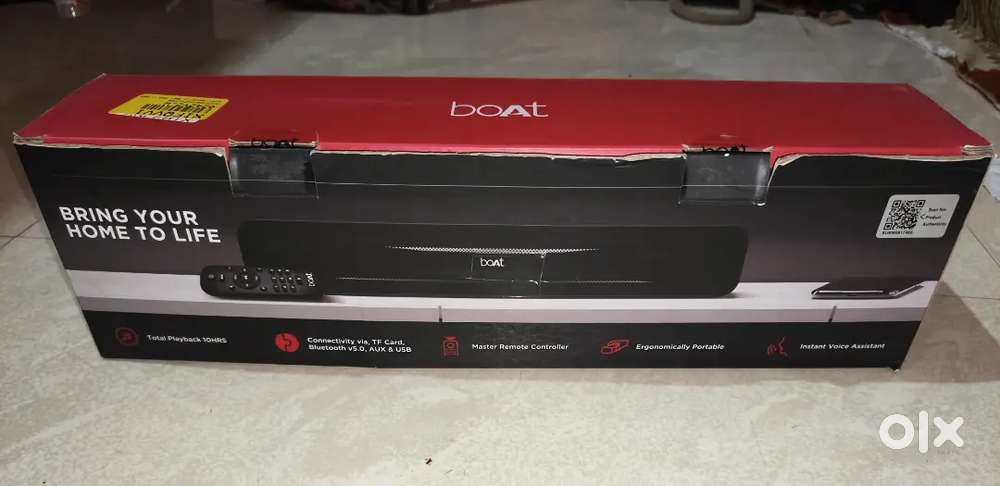 boAt Aavante Bar 500 (Premium black, 2.0 Channel)