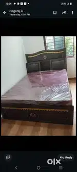 Supreet furniture brand New 4/6 head storage cot