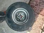 LPG autorickshaw MRF Stepney with tyre