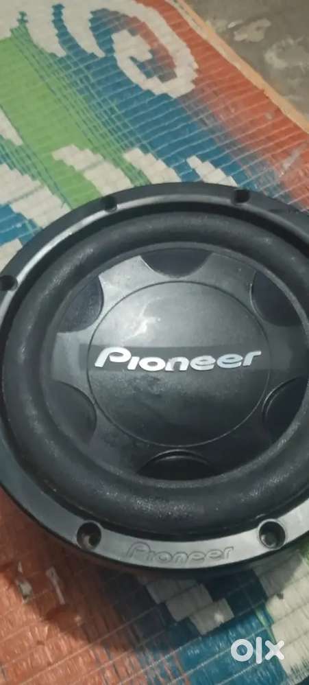 Pioneer subwoofer, Exide inverter and luminous inverter