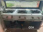 Three burner Bhatti counter