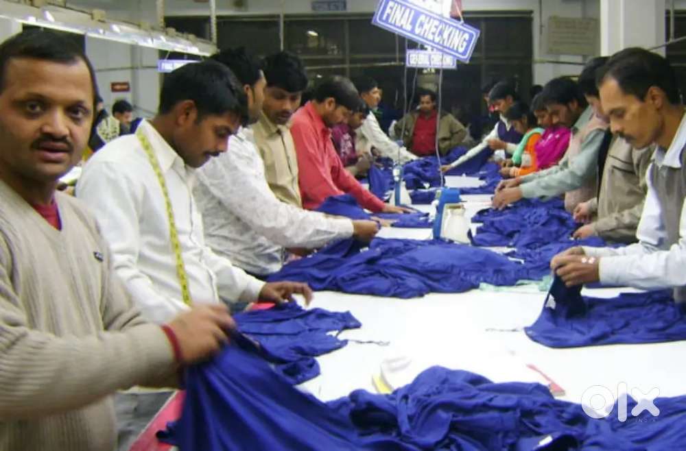 T shirt quality final checking