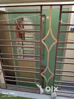 Metal cupboard ( wardrobe) with mirror