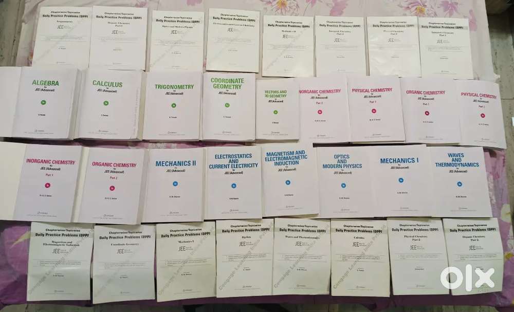 Cengage JEE Mains and Adv books set(with dpp)