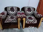 Sofa set two single sofa