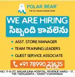 Polar Bear - The Ice Cream Sundae Zone- Vijayawada - Kanuru Road