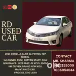 Toyota Corolla Altis 2014 Petrol 55000 Km Driven single owner 2 keys