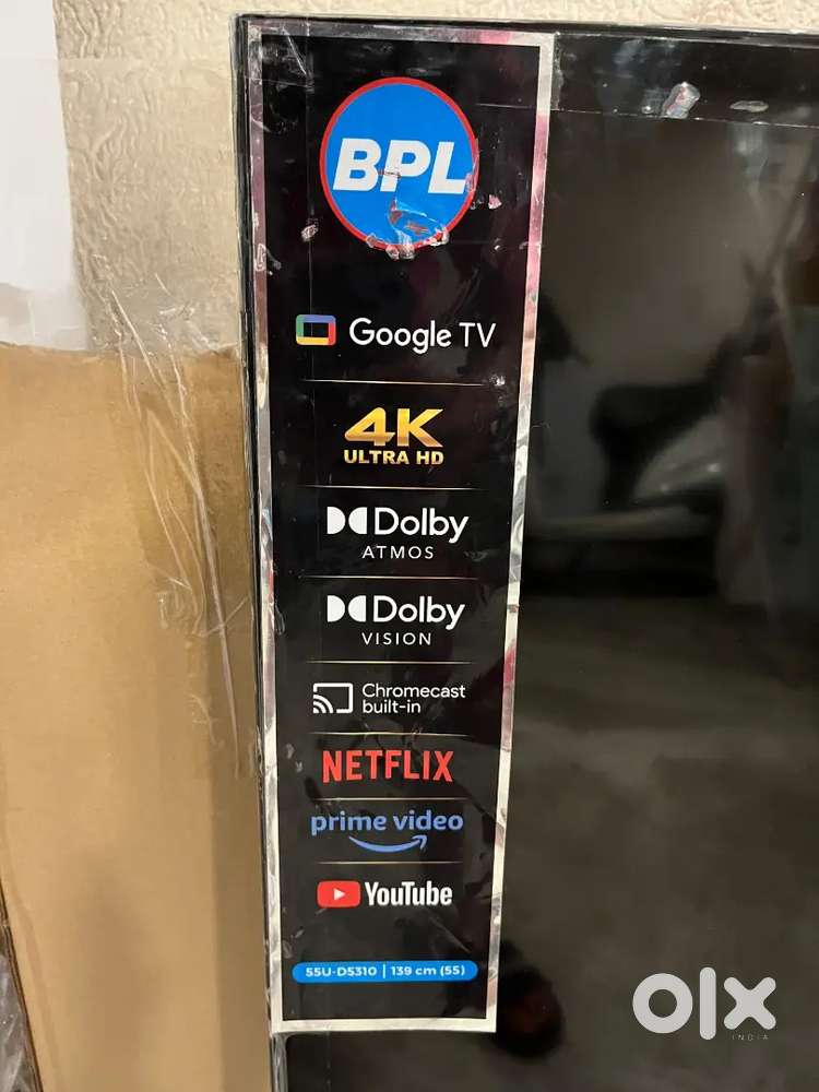 BPL 55 inch TV Brand New