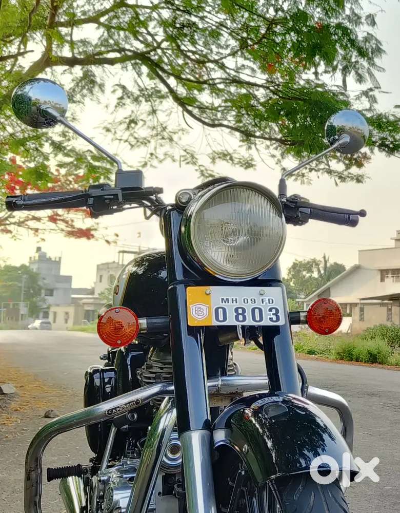 0  8  0  3  BRAND VIP NO  MH - 09  BULLET CLASSIC 350 FULL CONDITIONS