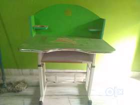 A kid study table with good condition 3years old Age upto 7 years Kid can study in the table comfort...