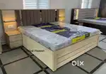 premium quality designer box bed at 22500/-