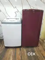 Haier refrigerator and samsung daimond drum washing machine available*