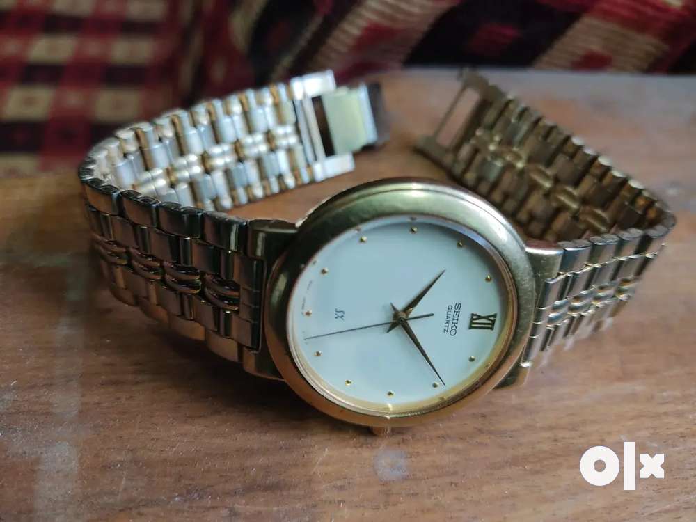 Seiko gold quartz watch excellent condition