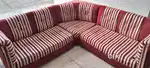 Corner Sofa + King size Bed with mattress + 4/6 Box Bed with mattress