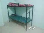 Free delivery.Hostel pupose new double decker and single cot