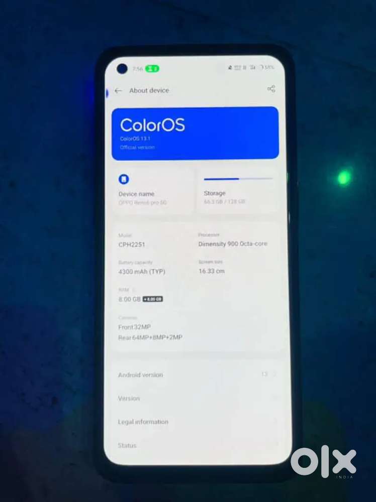 Brand new condition oppo reno 6 5g check online price!!