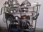Kitchen steel stand
