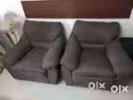 SINGLE SEATER SOFA & DINNING TABLE READY FOR SALE ( NO OF SOFA 2 PCS )