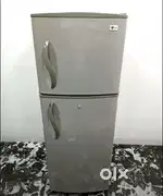 LG double door silver colour refrigerator 260 litrez