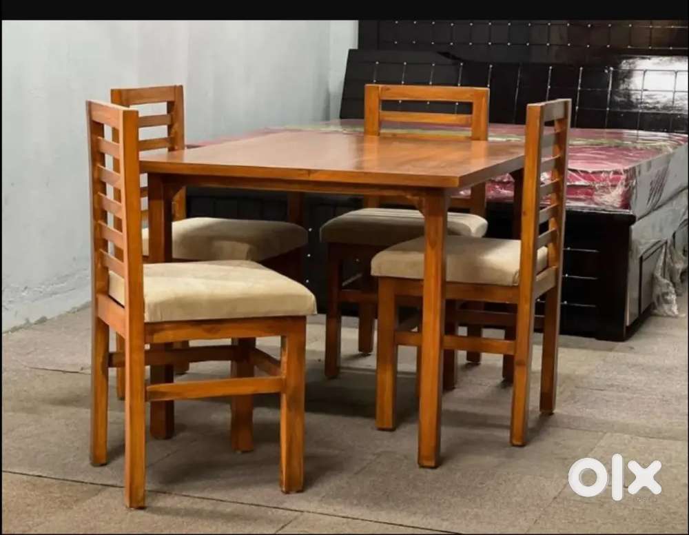 4 CHAIRS DINING TABLE AVAILABLE IN STARF FURNITURE