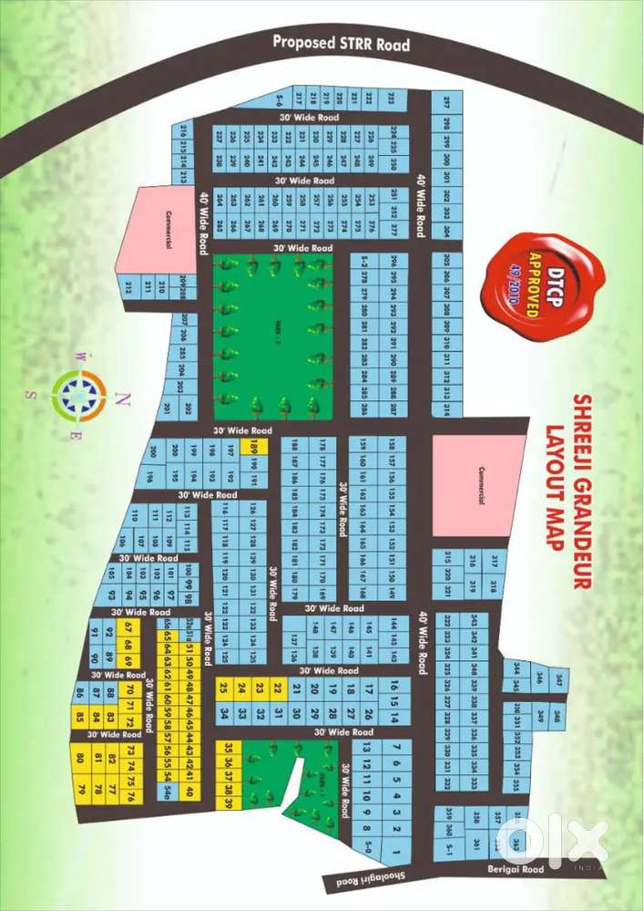 Sreeji DTCP approved plots