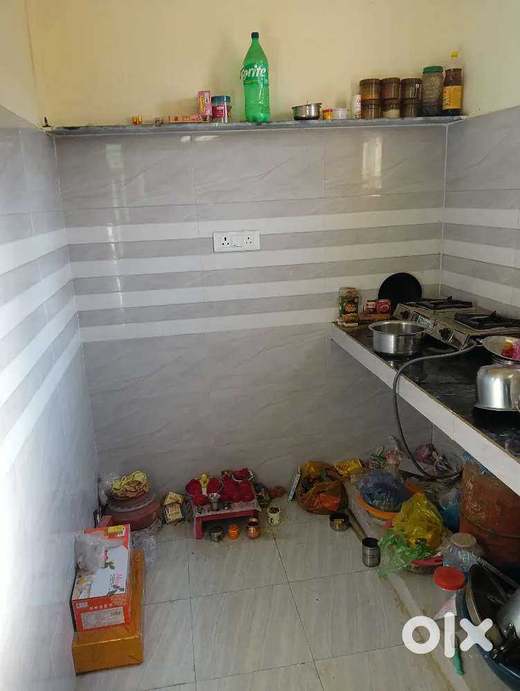 Single room with furniture