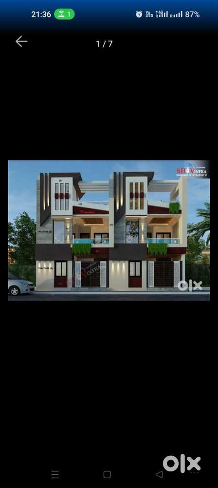 Newly constructed house