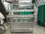 Steel juice counter